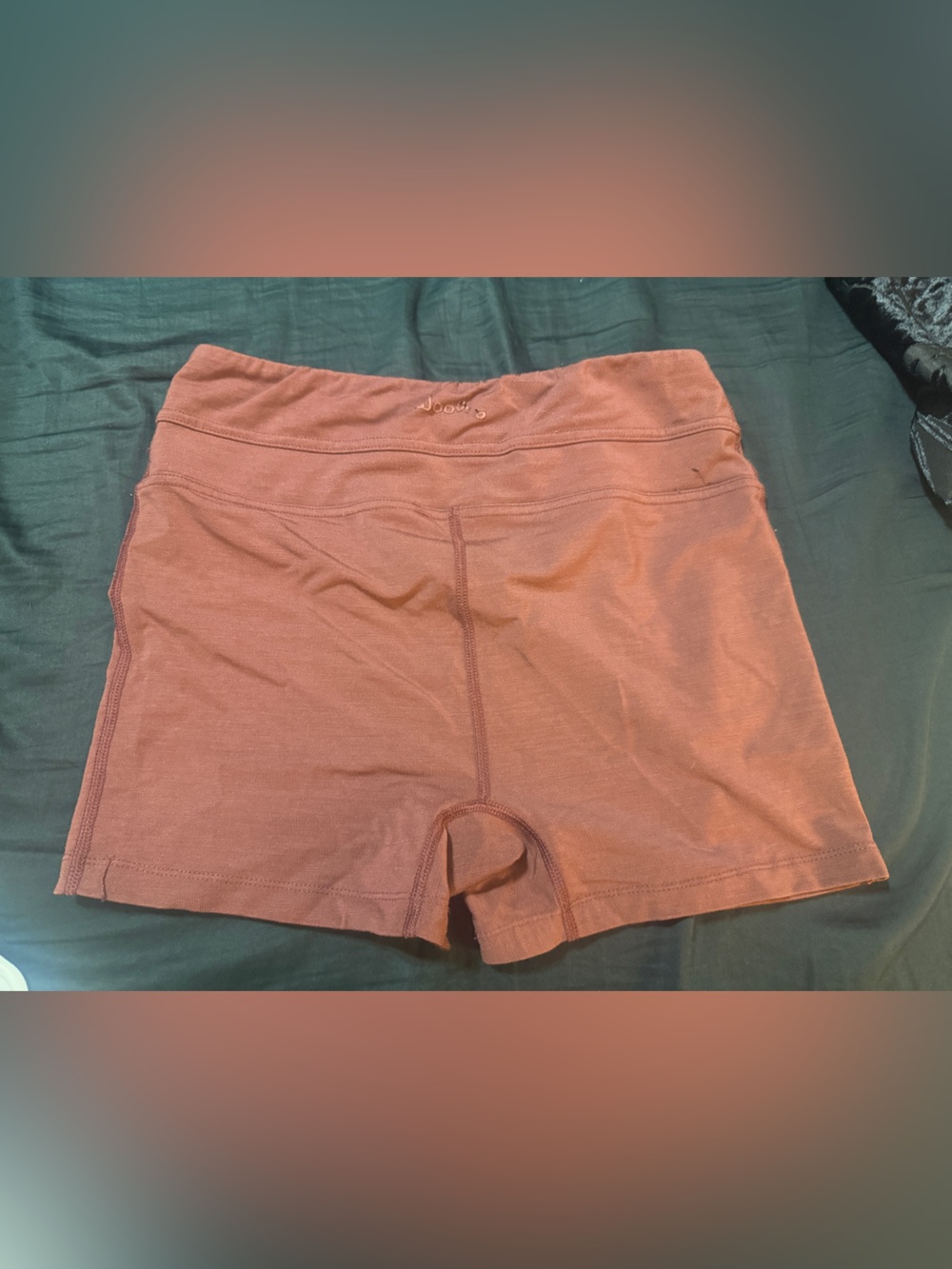 Wooly Threads Women’s High-Waist Performance Shorts - Red